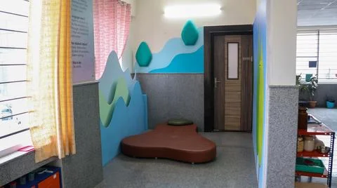 Beautiful Decorative Elements. School Art of Mordern value based Education model Stock Photos