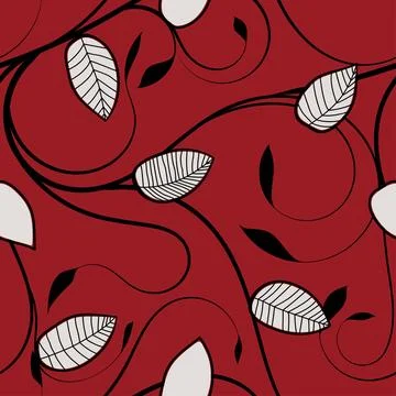 Beautiful decorative floral pattern seamless vector background stylish Illustration