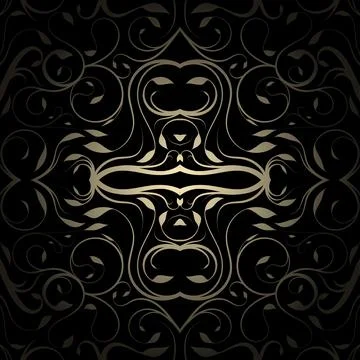 Beautiful decorative ornament pattern seamless vector background stylish Illustration