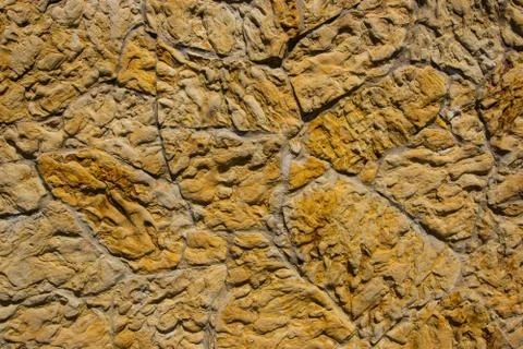 A beautiful decorative wall. Stock Photos