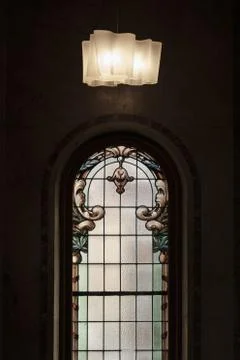 A beautiful decorative window Foto stock