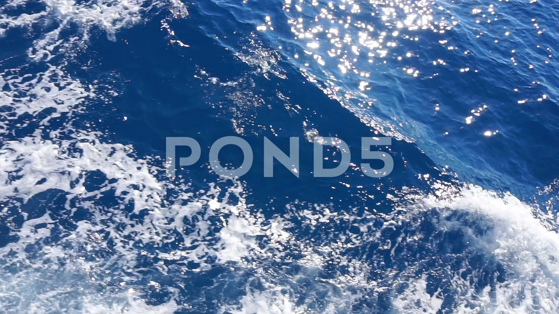Beautiful deep blue Mediterranean Sea Stock Video Pond5