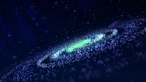 Beautiful deep Galaxy abstract Background Stock Footage 72937010