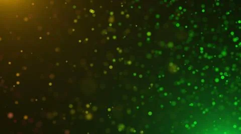 Beautiful defocused particles with glowing effect, shallow depth of field,... Foto stock