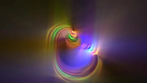 Beautiful Different Colors Rays Dancing Animation Background Stock Footage 274034346