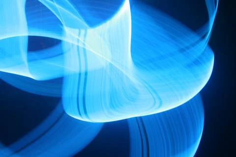 Beautiful digital blue light pattern on dark background. Stock Illustration