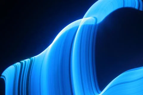 Beautiful digital blue light pattern on dark background. Stock Illustration