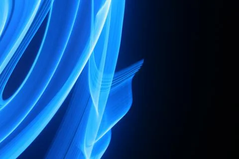 Beautiful digital blue light pattern on dark background. Stock Illustration