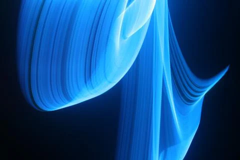 Beautiful digital blue light pattern on dark background. Stock Illustration