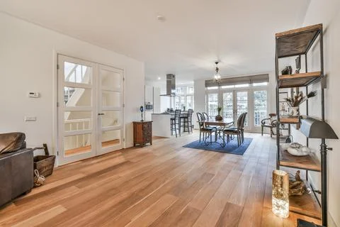 Beautiful dining room Stock Photos