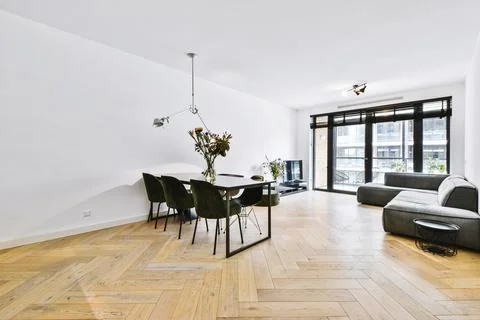 Beautiful dining room Stock Photos