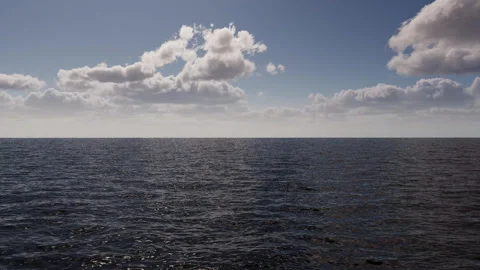 Beautiful dispersion and movement of clouds in the sky in summer. Stock Footage 274063160