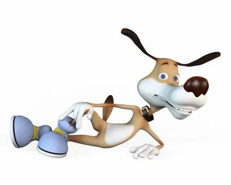 Beautiful dog. Stock Illustration