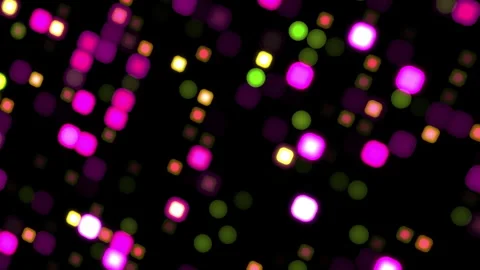 Beautiful dots blinking background.glowing serial lights moving Stock Footage 329677785