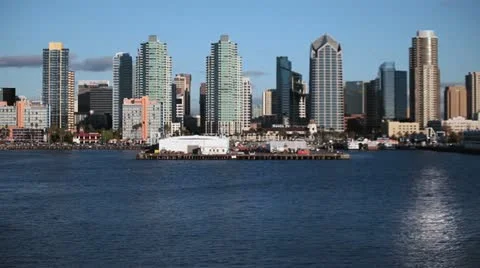 Beautiful Downtown Video stock 20606974