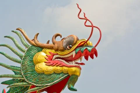 Beautiful dragon Stock Photos