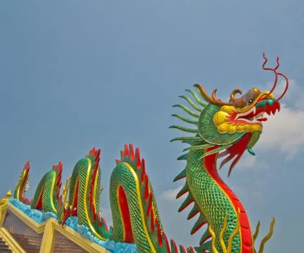 Beautiful dragon Foto stock