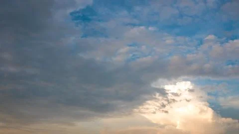 Beautiful dramatic blue sky,sky background Stock Photos