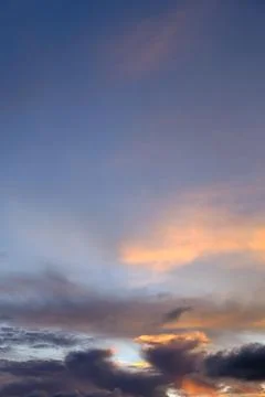 Beautiful dramatic cloud scape, Cloudy sky background. Stock-Fotos