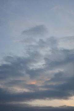 Beautiful dramatic clouds formation Stock Photos