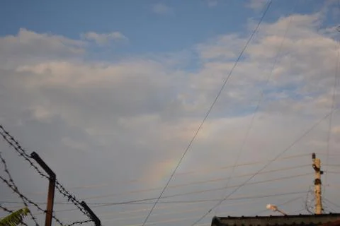 Beautiful dramatic clouds formation Stock Photos