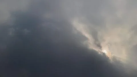 Beautiful Dramatic cloudy sky. Stock Photos