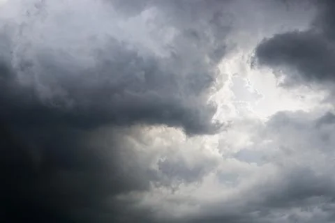 Beautiful dramatic dark storm, Cloudy sky background. Photos