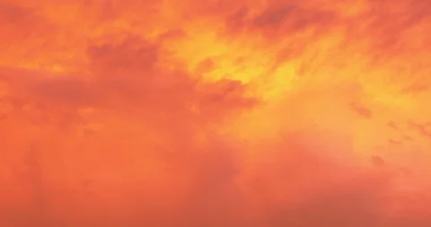 Beautiful dramatic nature clouds in red, orange, purple sunrise. Meteorology Stock Footage 107478098