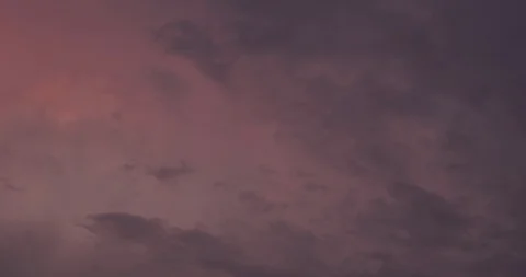 Beautiful dramatic nature clouds in red, orange, purple sunset. 4k UHD Stock Footage 107480554