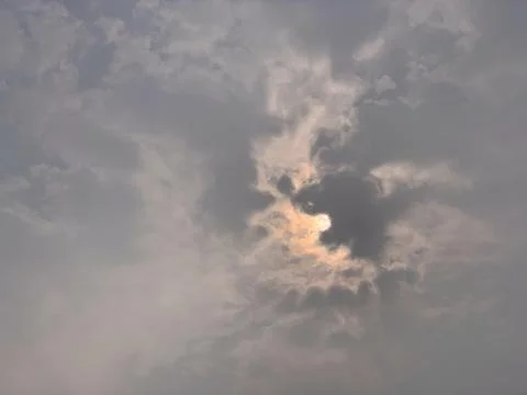 Beautiful  dramatic sky background. Stock Photos