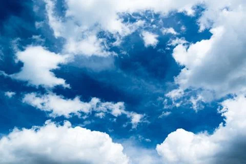 Beautiful dramatic sky Stock Photos