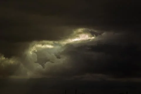 Beautiful dramatic sky Stock Photos