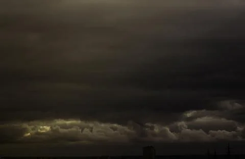 Beautiful dramatic sky Stock Photos