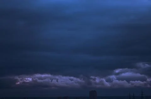 Beautiful dramatic sky Stock Photos