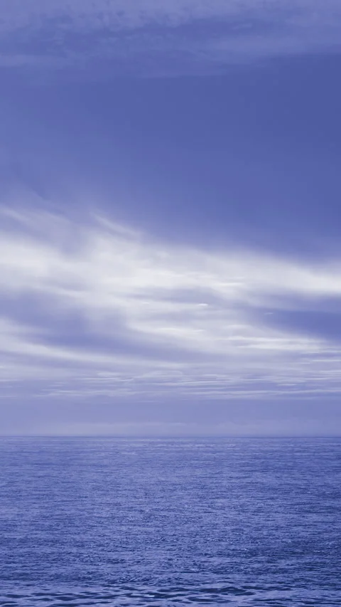 Beautiful dreamy view on high waves on the empty coast of the Atlantic Ocean Stock Footage 252764601