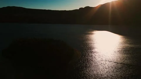 Beautiful Drone Aerial of Swift Current, Newfoundland and Labrador's Coastline Stock Footage 289664125