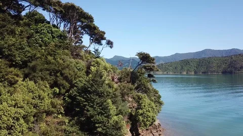 Beautiful drone reveal   Stock Footage 92226329