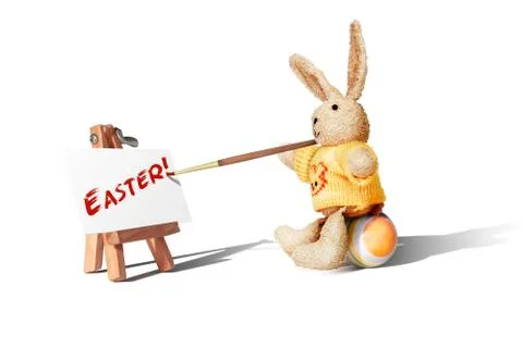 Beautiful Easter background with colorful Easter eggs Stock Photos