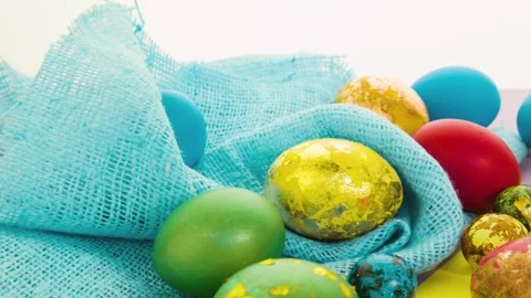 Beautiful Easter composition. Video stock 86807295