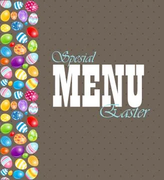 Beautiful Easter Egg Background Vector Illustration Illustrazione stock