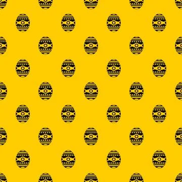 Beautiful easter egg pattern vector イラスト素材