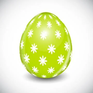 Beautiful Easter Egg Vector Illustration Illustrazione stock