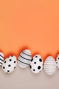 Beautiful Easter eggs Stock Photos