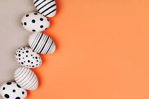 Beautiful Easter eggs Stock Photos