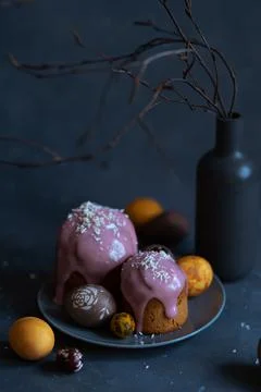 Beautiful Easter still life Stock Photos