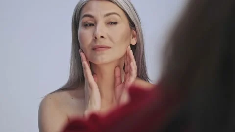 Naked Elderly Lady Stock Footage ~ Royalty Free Stock Videos | Pond5