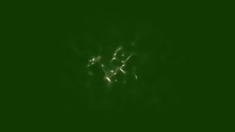 Beautiful Electric Thunderbolt Flash Overlay on Green Screen 4K Dynamic Loop Stock Footage 341668347