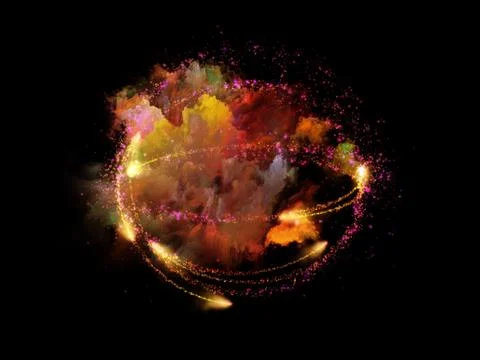 Beautiful Elements Stockillustratie