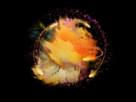 Beautiful Elements Stockillustratie