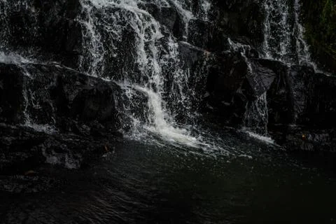 Beautiful Elephant Falls, the Three steps water falls, in Shillong, Meghalaya Stock-Fotos